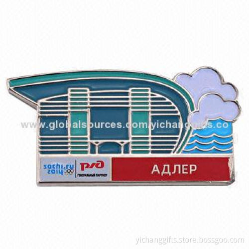 Lapel pin for Olympic, soft enamel or enamel (epoxy is optional), OEM orders are welcome